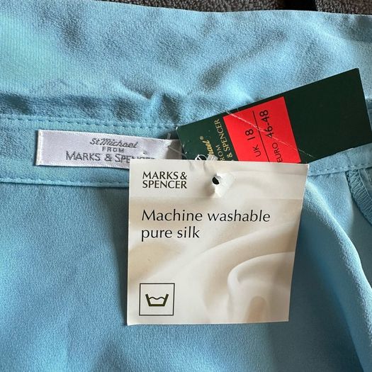 Brand new M&S silk shirt UK18