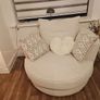 swivel chair and 3 seater sold together or separately Image 5