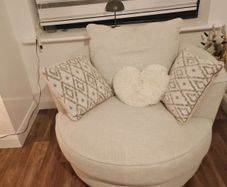 Open To  Reasonable Offers On Sofa.. Swivel Chair On Hold.