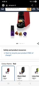 nespresso coffee machine