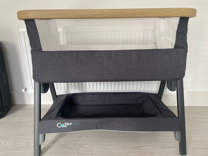 crib (next to me )