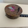 Alabaster Mini Trinket Box (2) with Shell Inlay (E5 each) Image 3