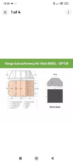 Vango groundsheet protector