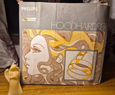 Unique Item: Vintage Philips HP 4618 Freestanding Hairdryer Hard Bonnet Made in Holland