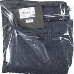 NEW! Hugo Boss Mens Stretch Trousers Blue Marl W38 L32 Slim fit