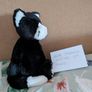 Jellycat Bashful Black & White Kitten BNWT Image 2