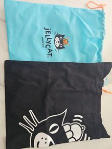 Jellycat tote bag and pin