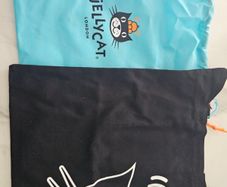 Jellycat tote bag and pin