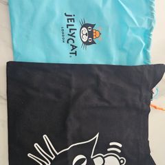 Jellycat tote bag and pin