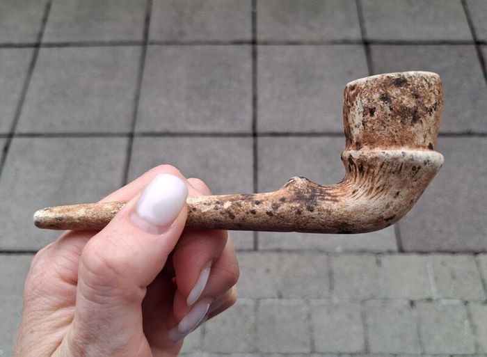 Vintage clay pipe