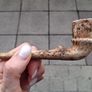 Vintage clay pipe Image 3