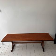 Mid Century Scandinavian Design Oiled Teak Coffee Table