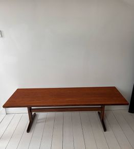 Mid Century Scandinavian Design Oiled Teak Coffee Table