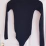 Black Long Sleeve Bodysuit - Size 2XS Image 3