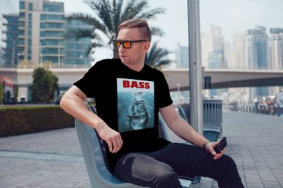 Fishing Bass cool funny men's t-shirt tee top shirt GREAT GIFT PRESENT IDEA