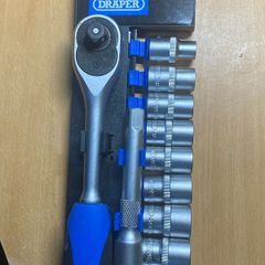 Draper 1/2 inch Ratchet Set - Perfect Condition