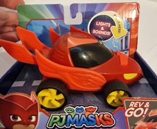 PJ Masks Glow Wheelers Owlette Owl Glider Vehicle - Lights & Sounds