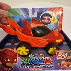 PJ Masks Glow Wheelers Owlette Owl Glider Vehicle - Lights & Sounds