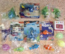 Finding Dory bundle - Robo Fishes Jellyfishes Robo Seahorse Aqua Plants RF102