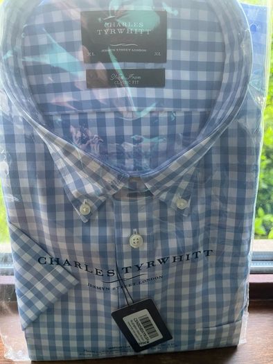 New Charles Tyrwhitt shirts non iron classic style. Size XL.