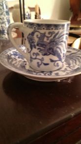 Coffee cups and saucers