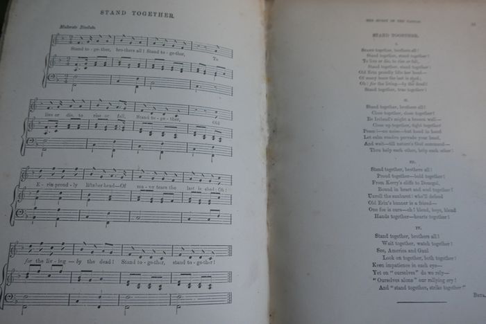 BALLADS and SONGS , The Spirit of the Nation, (Dublin, 1892)