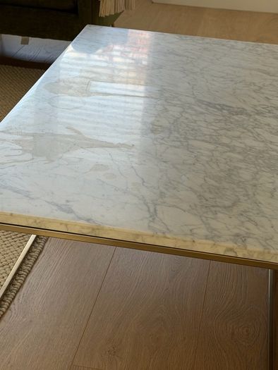 West Elm Marble Coffee Table