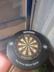 pub dartboard with surrounds