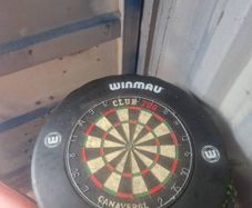 pub dartboard with surrounds