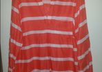 Brand new F&F Peach  long shirt/tunic size UK18 EUR46 Postage included
