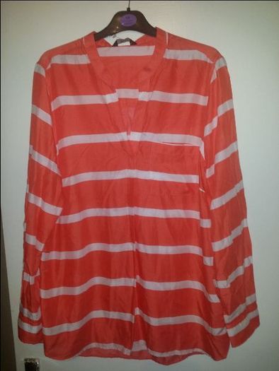 Brand new F&F Peach  long shirt/tunic size UK18 EUR46 Postage included