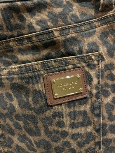 MICHAEL KORS Fabulous Leopard Jeans Size 10!