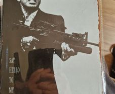 Sealed Scarface Metal Poster