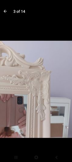XL Ornate Wall Mirror  160 x 80