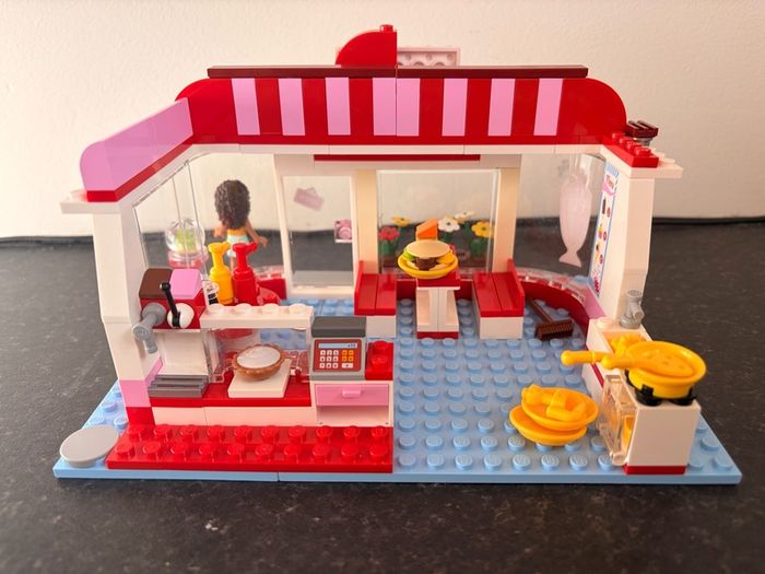 Lego Friends Cafe/Shop Retired Set Bundle
