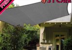 Sun Shade Sail Rectangle Waterproof Sun Shade 95% UV Block Sunscreen Awning Garden Beach Patio Canopy (MULTIPLE SIZES/COLOURS)