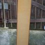 Slim Solid Pine CD/DVD Storage Tower Narrow Bookcase Image 7