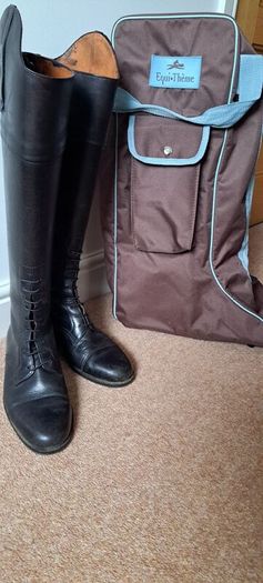 ladies Leather Riding Boots