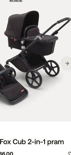 Bugaboo Fox Cub - Brand New Bassinet