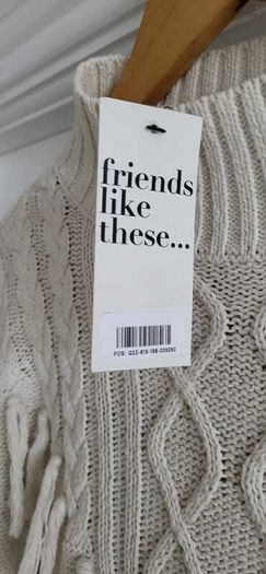 Friends Like These Boho Knit Sz 12 - Bnwt