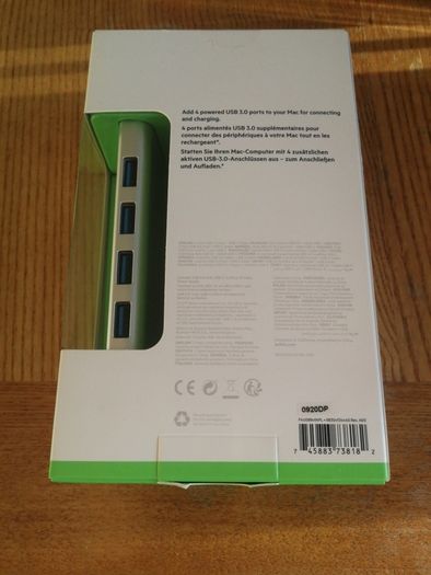 belkin 4 Port USB-c 3.0 hub for Mac laptops