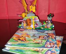 Lego Elves Orange Dragon (No box)