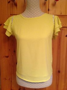 BNWT Size 8 Yellow Top from DV8