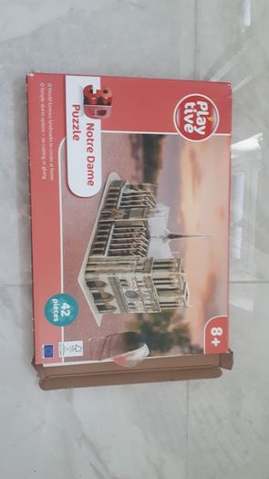 3D Notre Dame Puzzle