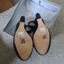 Black Suede Dune Wedge shoes Image 2