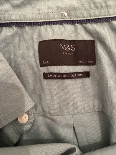 100% Cotton Light Sage Green Shirt size 2XL