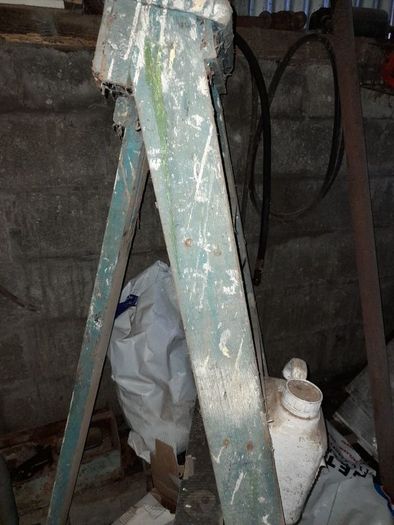 Auctioneers Ladder wooden vintage