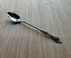 Vintage Community Plate Baby Feeding Spoon