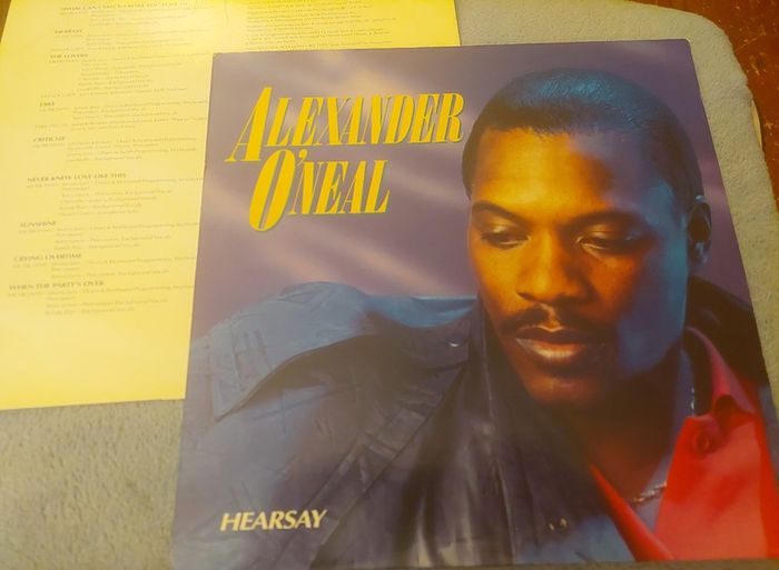 Alexander O'Neal - Hearsay - 1987 vinyl LP
