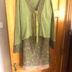 Avoca skirt and cardigan